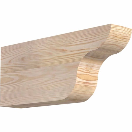 Ekena Millwork Carmel Smooth Rafter Tail, Douglas Fir, 3 1/2"W x 8"H x 18"L RFT04X08X18CAR00SDF